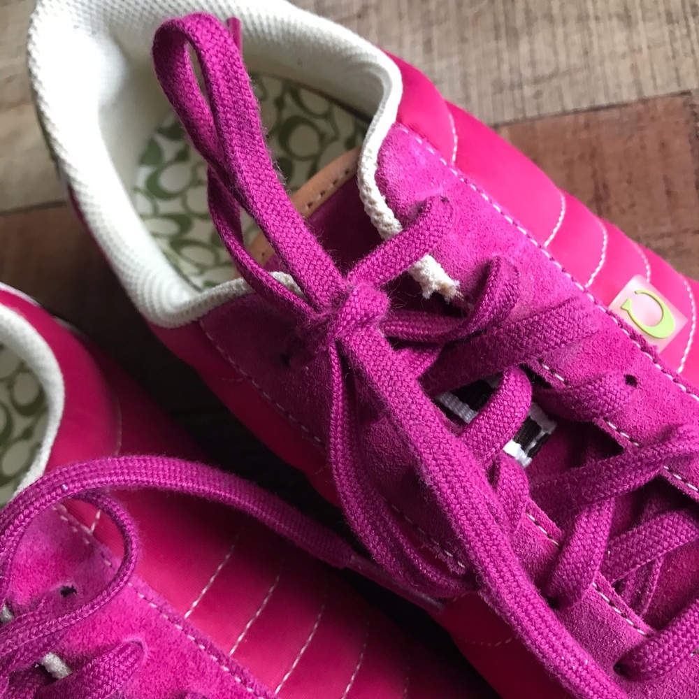 COACH Nikki Sneaker Pink 8.5 - Picture 5 of 8